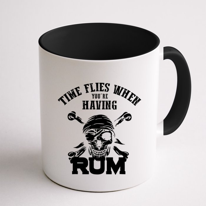 Time Flies When YouRe Having Rum Rum Drinkers Mug