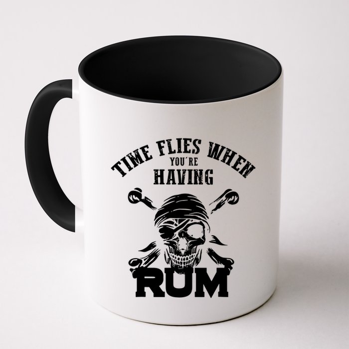 Time Flies When YouRe Having Rum Rum Drinkers Mug