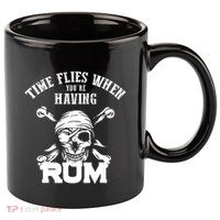 Time Flies When YouRe Having Rum Rum Drinkers 11oz C Handle Ceramic Mug