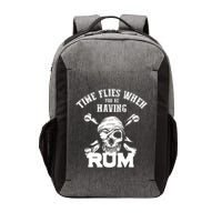 Time Flies When YouRe Having Rum Rum Drinkers Vector Backpack