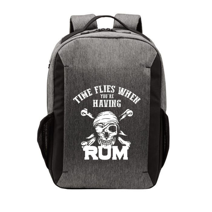 Time Flies When YouRe Having Rum Rum Drinkers Vector Backpack