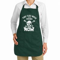 Time Flies When YouRe Having Rum Rum Drinkers Apron
