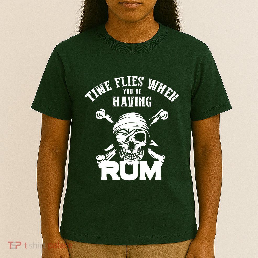 Time Flies When YouRe Having Rum Rum Drinkers T-Shirt