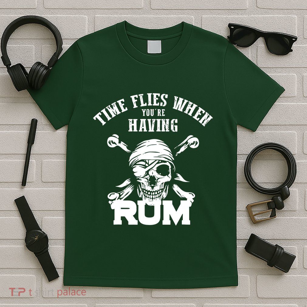 Time Flies When YouRe Having Rum Rum Drinkers T-Shirt