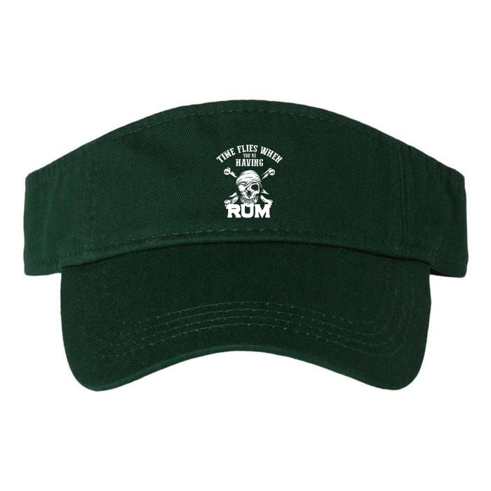 Time Flies When YouRe Having Rum Rum Drinkers Visor