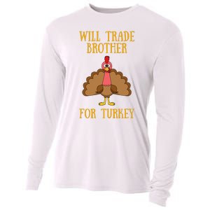 Thanksgiving For Will Trade Brother For Turkey Cooling Performance Long Sleeve Crew