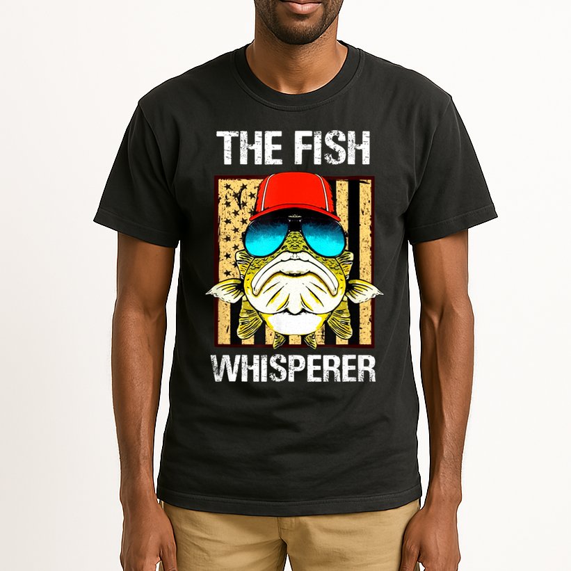 The FISH Whisperer Funny Tall T-Shirt