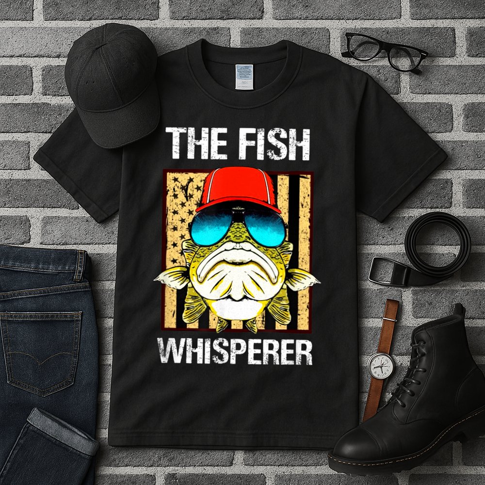 The FISH Whisperer Funny Tall T-Shirt
