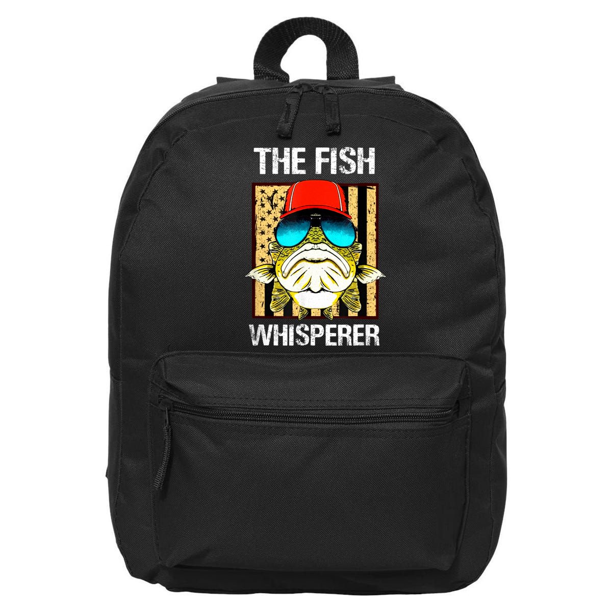 The FISH Whisperer Funny 16 in Basic Backpack