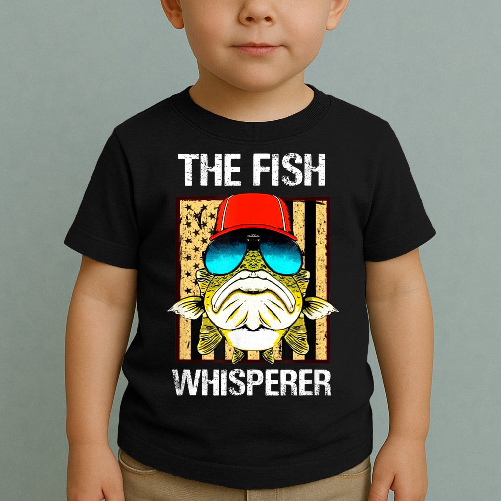 The FISH Whisperer Funny Toddler T-Shirt