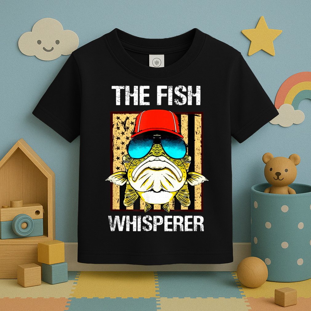The FISH Whisperer Funny Toddler T-Shirt