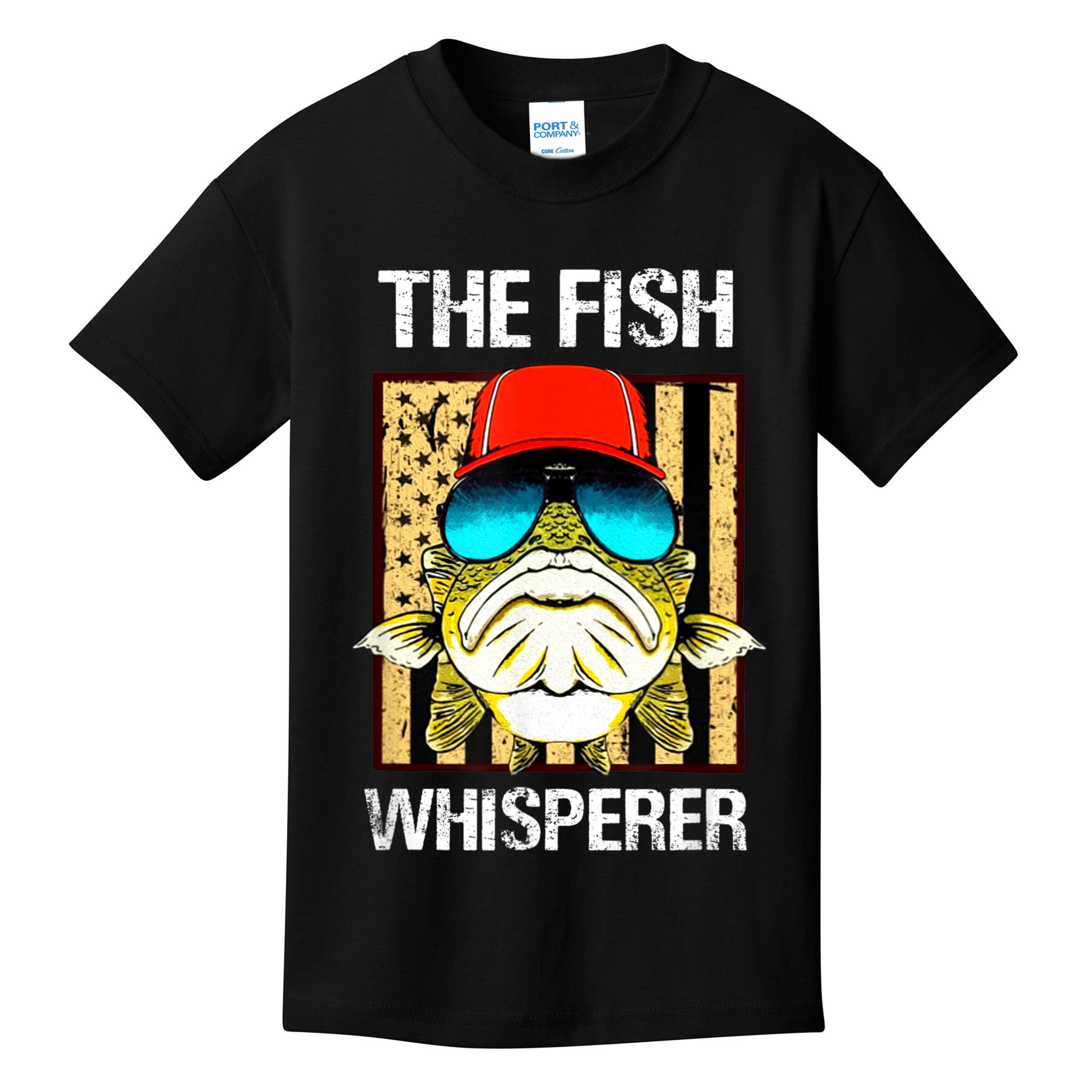 The FISH Whisperer Funny Kids T-Shirt