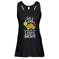 Turtle For Who Love Turtles Sea Animal Pet Lover Gift Ladies Essential Flowy Tank