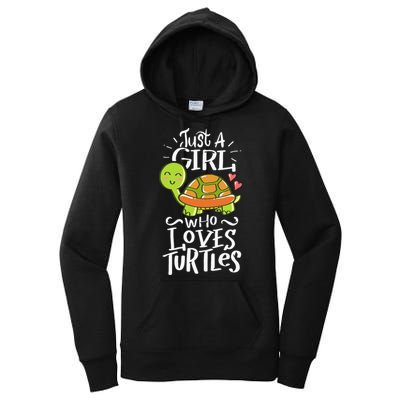 Turtle For Who Love Turtles Sea Animal Pet Lover Gift Women's Pullover Hoodie