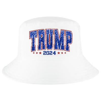 Trump For Women 2024 Retro Trump Girl Maga Trump 2024 Cool Comfort Performance Bucket Hat