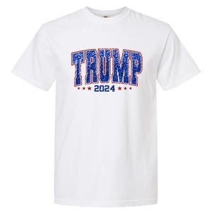 Trump For Women 2024 Retro Trump Girl Maga Trump 2024 Garment-Dyed Heavyweight T-Shirt