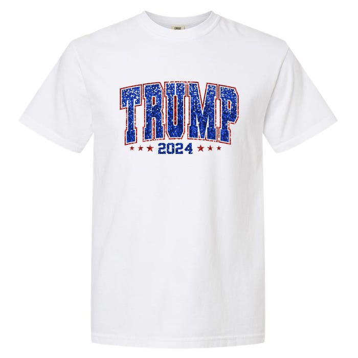 Trump For Women 2024 Retro Trump Girl Maga Trump 2024 Garment-Dyed Heavyweight T-Shirt