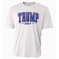 Trump For Women 2024 Retro Trump Girl Maga Trump 2024 Cooling Performance Crew T-Shirt