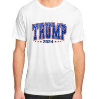 Trump For Women 2024 Retro Trump Girl Maga Trump 2024 Adult ChromaSoft Performance T-Shirt