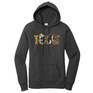 Texas For Women Cactus Texas For Girl Texas Yall Women's Pullover Hoodie