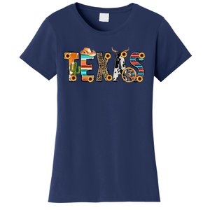 Texas For Women Cactus Texas For Girl Texas Yall Women's T-Shirt