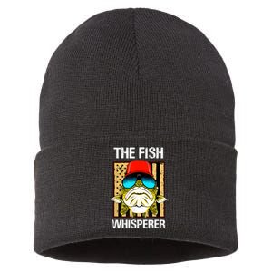 The Fish Whisperer American Flag Sustainable Knit Beanie