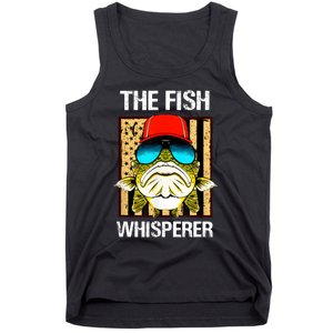 The Fish Whisperer American Flag Tank Top