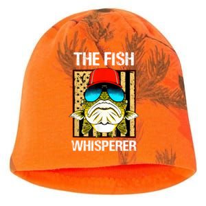 The Fish Whisperer American Flag Kati - Camo Knit Beanie