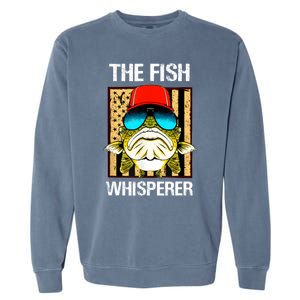 The Fish Whisperer American Flag Garment-Dyed Sweatshirt