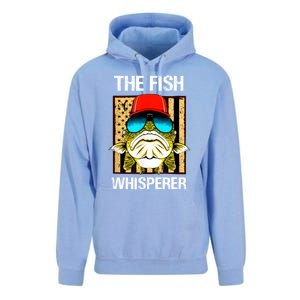 The Fish Whisperer American Flag Unisex Surf Hoodie