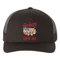 This Firecracker Was Born On The Fourth Of July Birthday Yupoong Adult 5-Panel Trucker Hat