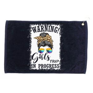 Trip Funny Weekend Trip Vacation Outing Grommeted Golf Towel