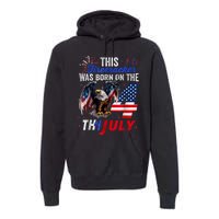 This Firecracker Was Born On The Fourth Of July Birthday Premium Hoodie