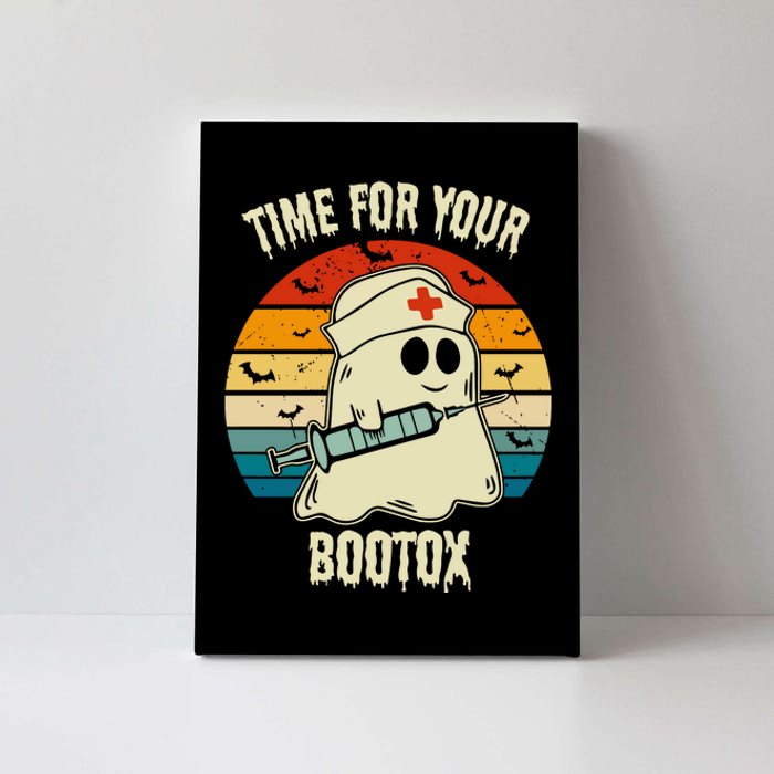 Time For Your Bootox Vintage Halloween Canvas