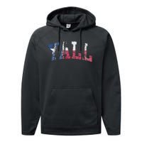 Texas Flag YAll Texan Performance Fleece Hoodie