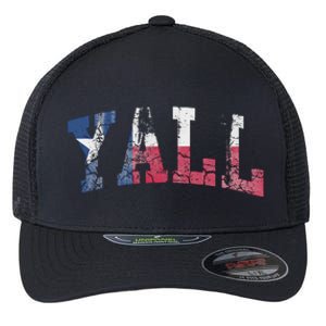 Texas Flag YAll Texan Flexfit Unipanel Trucker Cap