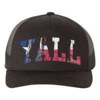 Texas Flag YAll Texan Yupoong Adult 5-Panel Trucker Hat