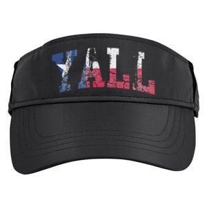 Texas Flag YAll Texan Adult Drive Performance Visor