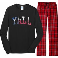 Texas Flag YAll Texan Long Sleeve Pajama Set