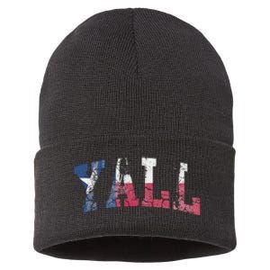 Texas Flag YAll Texan Sustainable Knit Beanie