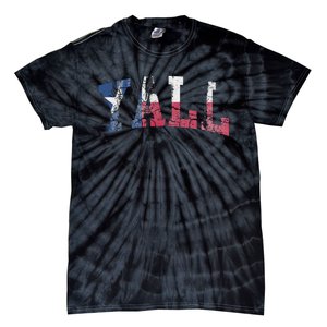 Texas Flag YAll Texan Tie-Dye T-Shirt