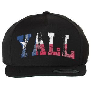 Texas Flag YAll Texan Wool Snapback Cap