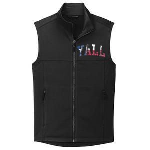 Texas Flag YAll Texan Collective Smooth Fleece Vest