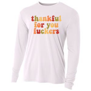 Thankful For You Fuckers Thankful For You Fuckers Cooling Performance Long Sleeve Crew