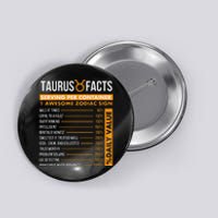 Taurus Facts Zodiac Sign Astrology Symbol Horoscope Button