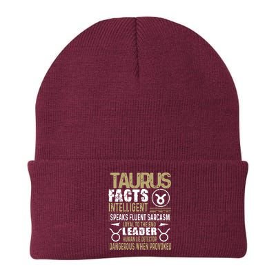 TAURUS Facts Zodiac Sign Birthday Gift April May Beanie