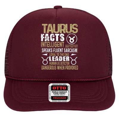 TAURUS Facts Zodiac Sign Birthday Gift April May Trucker Hat