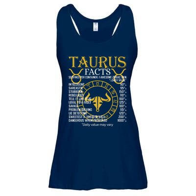 Taurus Facts Zodiac Sign Ladies Essential Flowy Tank