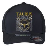 Taurus Facts Zodiac Sign Flexfit Unipanel Trucker Cap