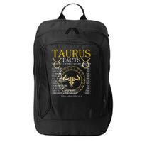 Taurus Facts Zodiac Sign City Backpack